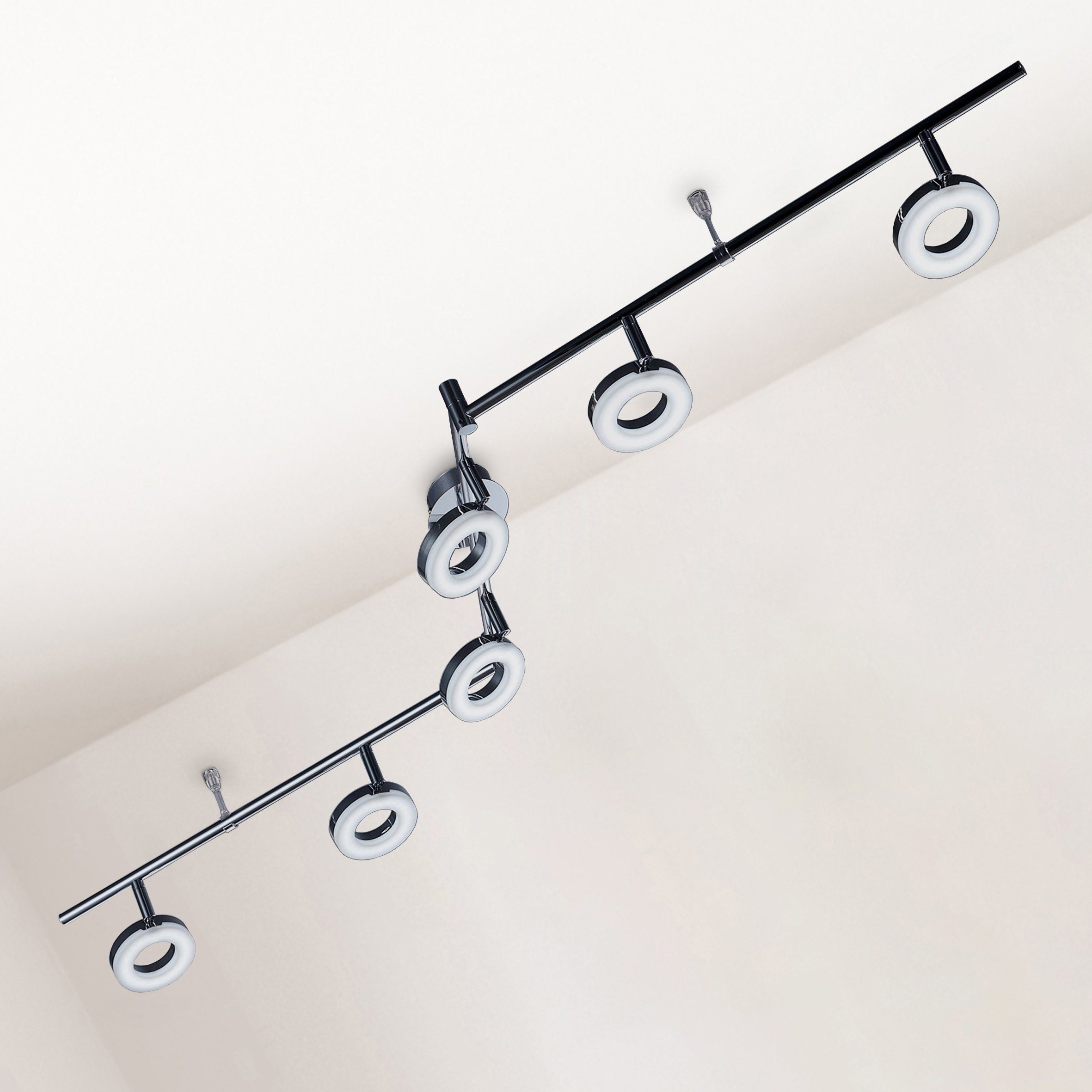 LED Deckenlampe Design Leuchten Flur Wohn Zimmer Lampen Küchen Strahler 3x 5Watt 