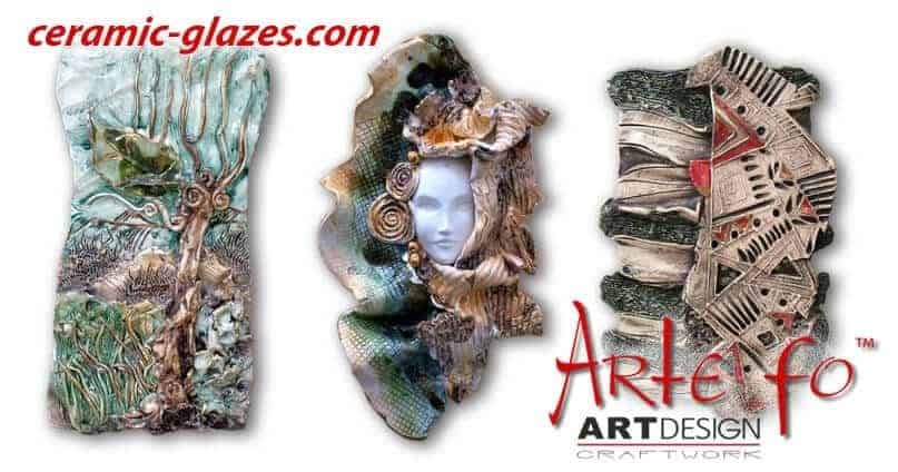 #DE "Karminrosa P101" Keramik Farb-Glasur Steingut Carmine Pink Colour Pottery 