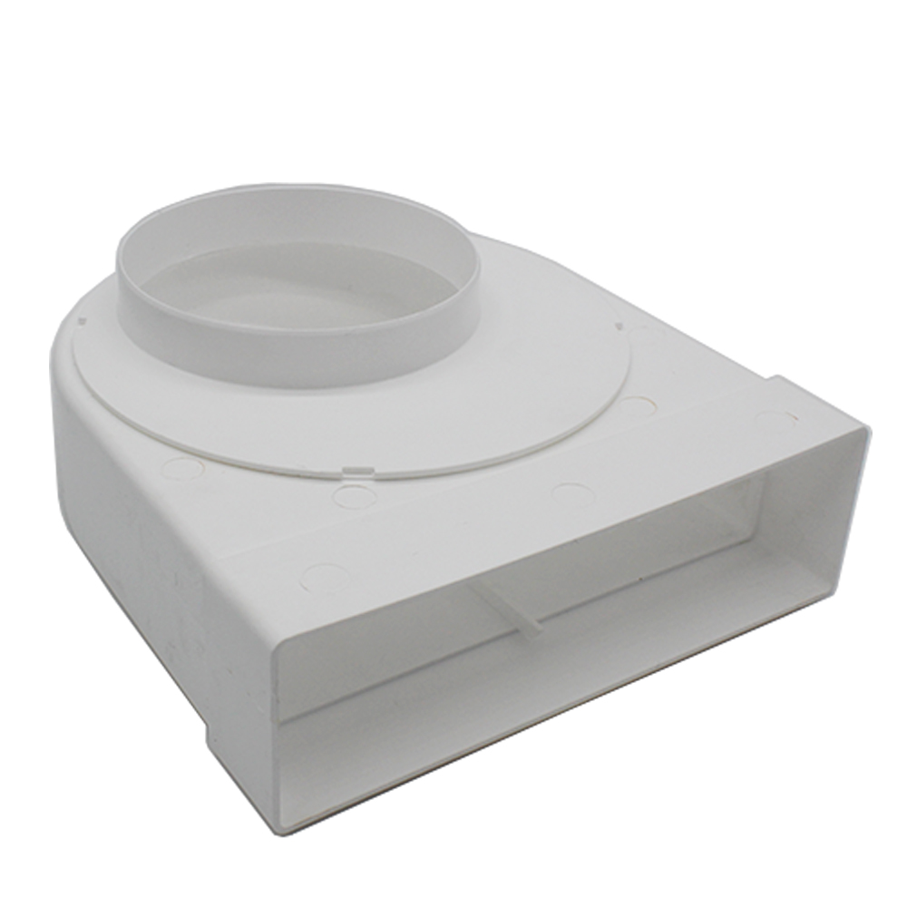 45 Degree Ventilation Tube Bend Adaptor Duct Pipe Elbow 125mm 