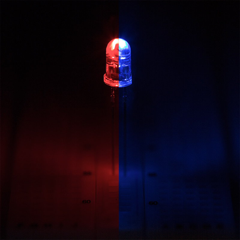 S827-20 Stück LED 5mm rot red LEDs klar 3000mcd 20° 