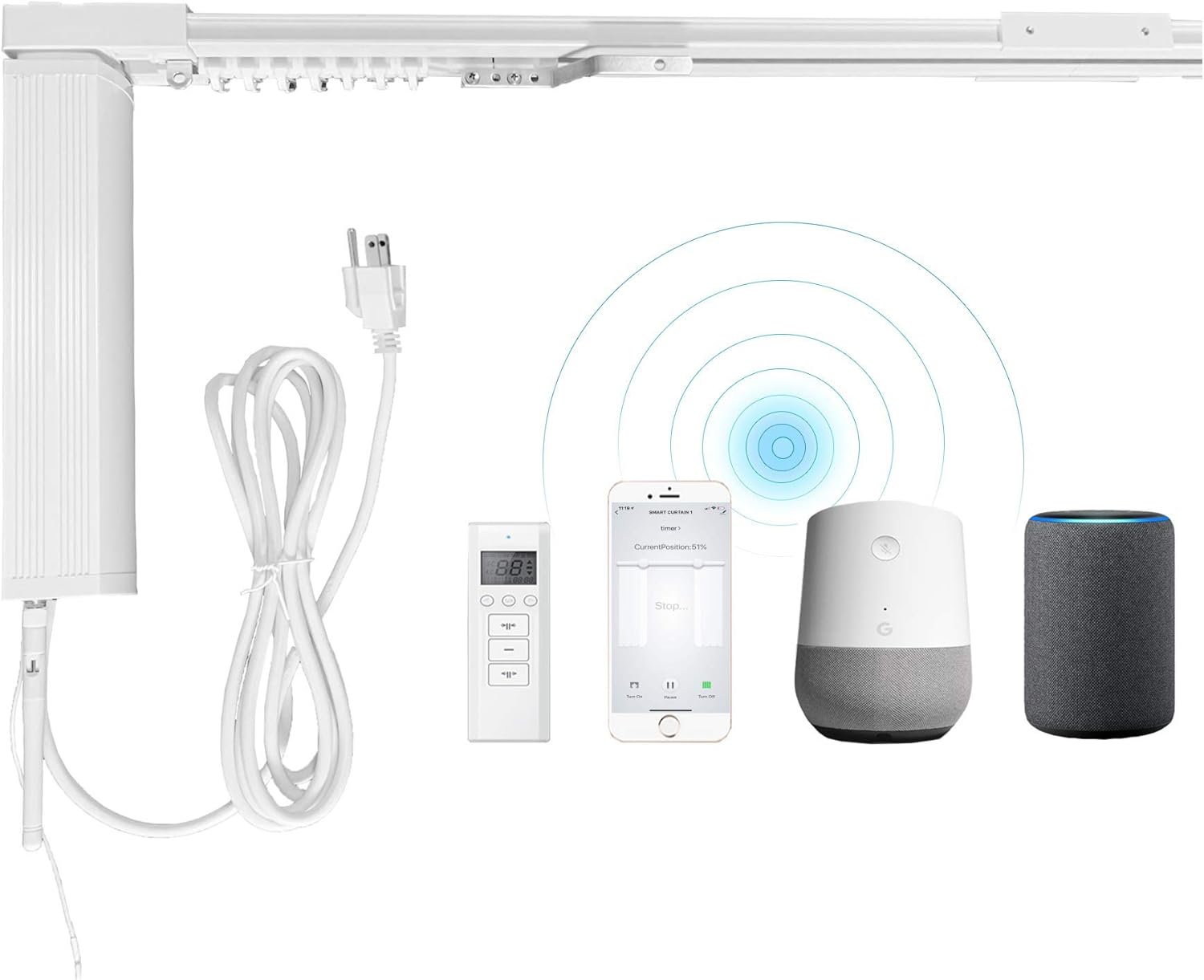 Homesupplier Smart Curtain System, Heavy Duty Kenya | Ubuy