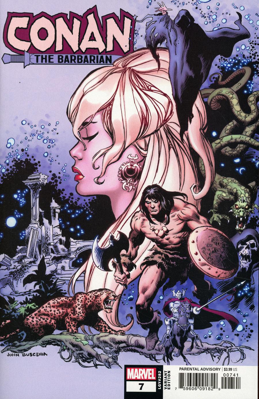 Conan the Barbarian #7 1:25 Bradshaw Variant 