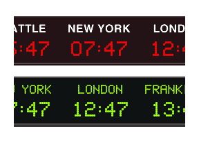 NEW YORK CITY CUSTOM WALL CLOCK World Globe Time Zone office business home 