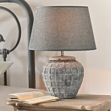 Nachttisch-Leuchte Deko Wohnzimmer Tisch-Lampe EKLES 