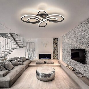 Design LED Flur Küchen Lampen Deckenleuchte Wohn Schlaf Zimmer Leuchten dimmbar 