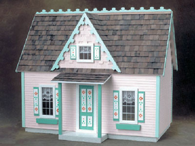 Real Good Toys Victorian Cottage Jr Dollhouse Kit 