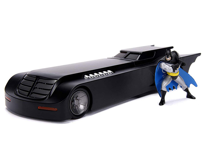 DC COMICS Batman The Animated Series Batmobile Metals Die-cast Toy Car 