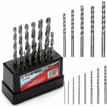 HSS Doppelendbohrer Spiralbohrer Edelstahlbohrer Metallbohrer Eisen Ø 3-5,5mm 