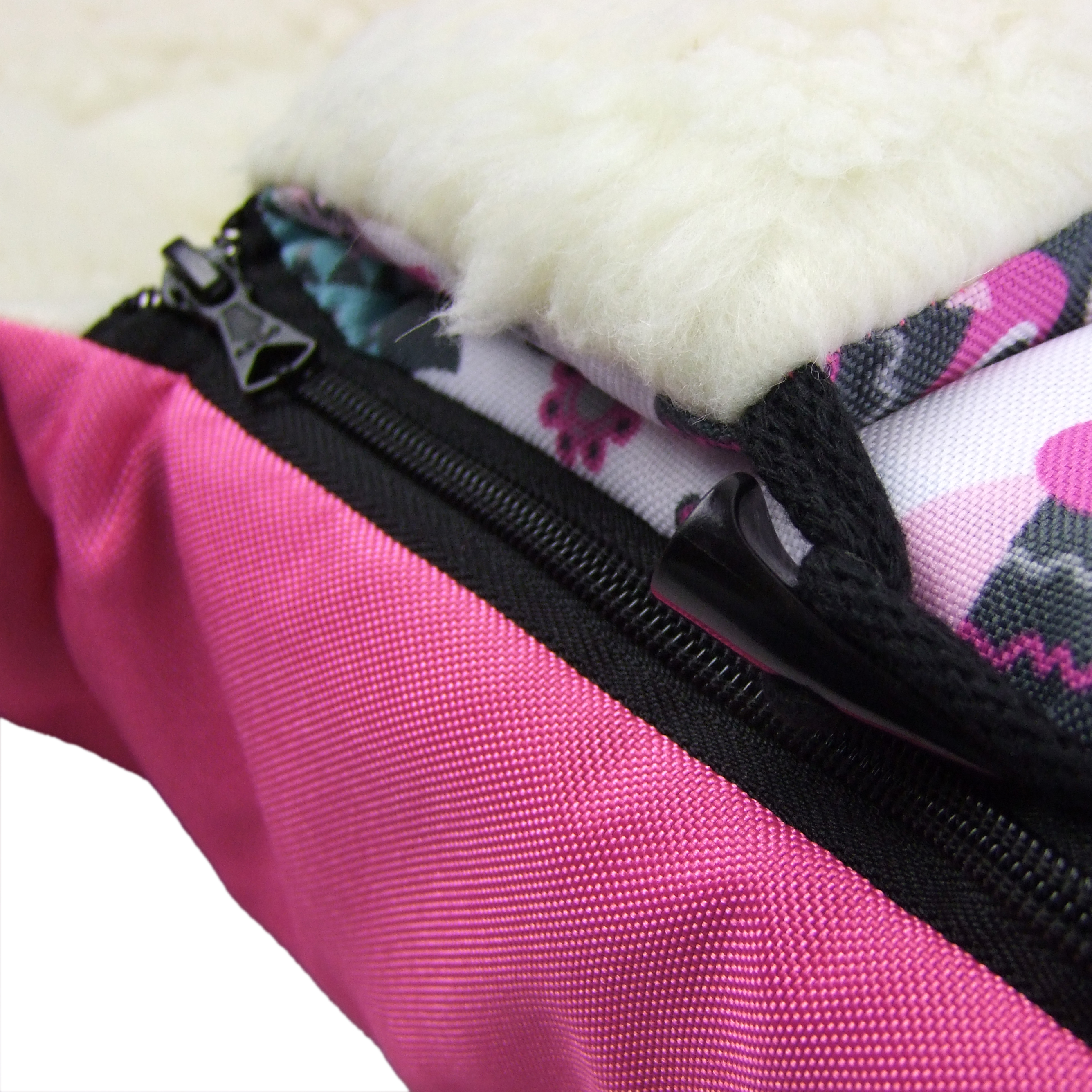 Fußsack LAMMWOLLE Winterfußsack für Kinderwagen Babyschale Fußsack EULEN WOLLE 