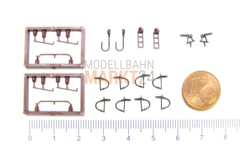 NEU für ROCO PKP Diesellok T 679 Spur TT 1:120 Ersatz-Zurüstbeutel z.B 