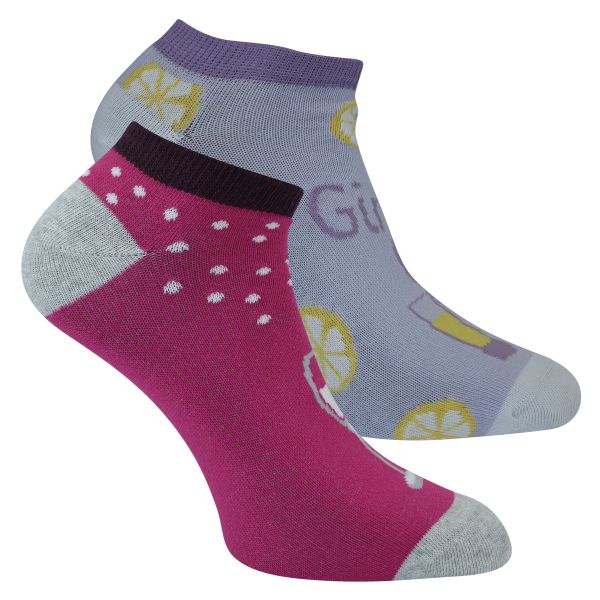 Socken Gin Tonic in 37-42 mit Geschenkverpackung Strümpfe Gin Drinks 3x Paar 