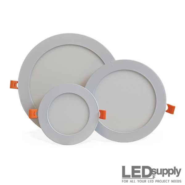 Recessed LED Ceiling Lights Round 8W 10W Dimmable Ultra Slim Bathroom Kitchen 