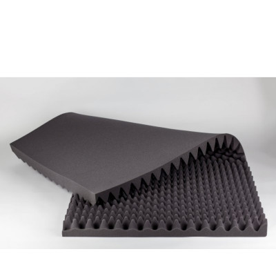 Noppenschaumstoff Akustikschaumstoff 4 m² Pyramidenschaumstoff mit Sprühkleber 