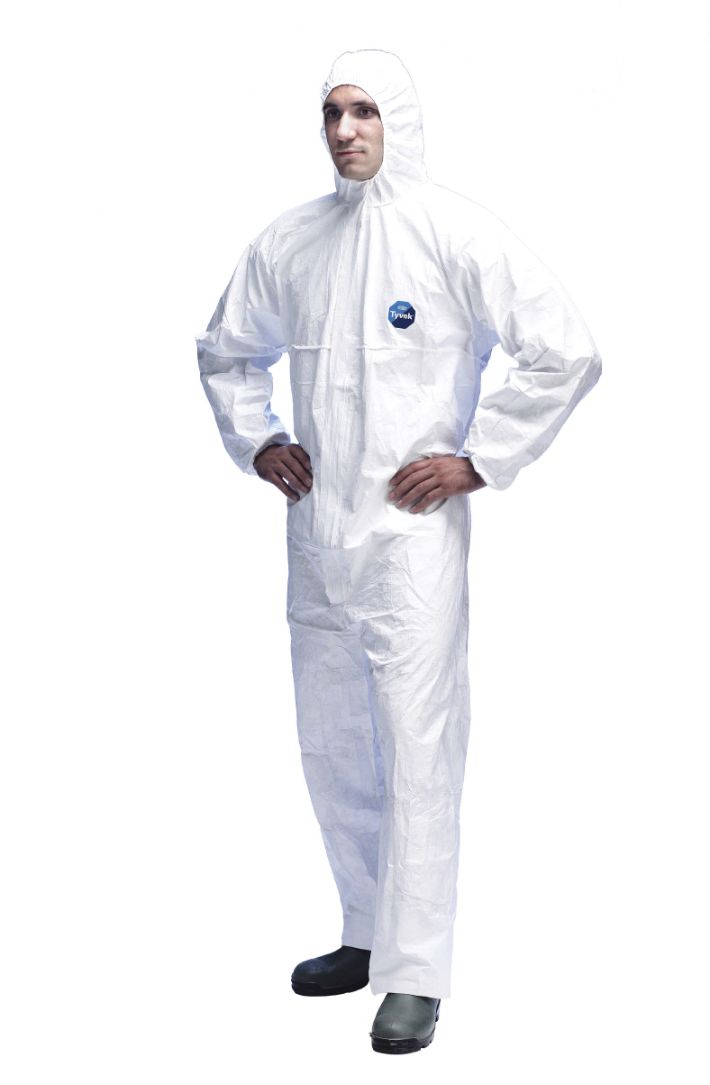 Typ 5+6 gegen Partikel KMF Asbest u.a. Einweg-Schutzanzug Tritex blau Kat 3 