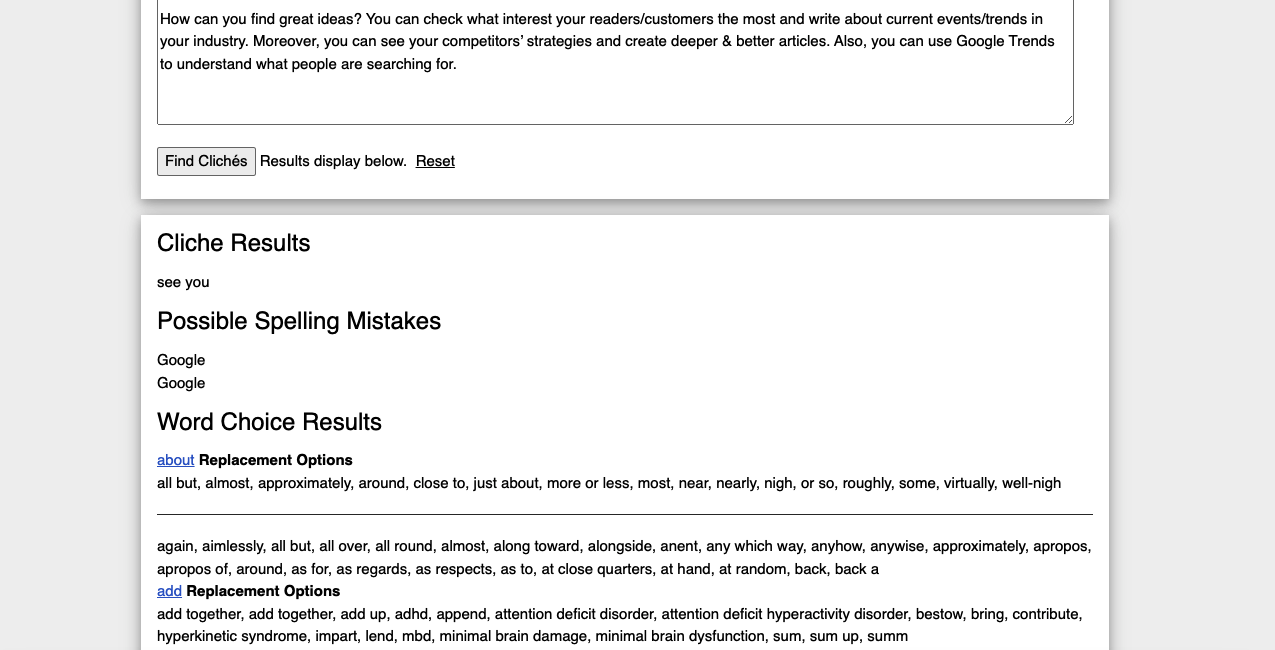 SEO article writing service