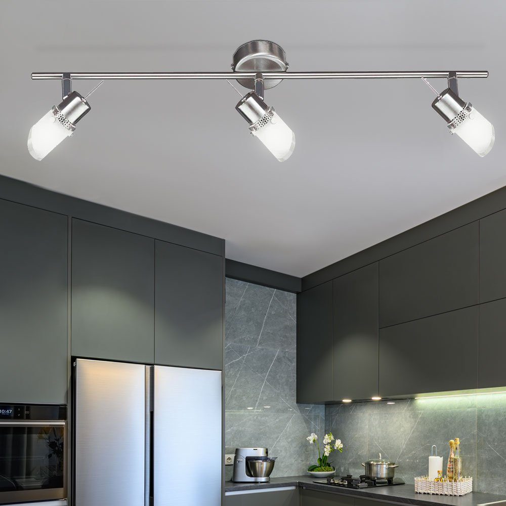 Neu LED Deckenleuchte 3 Flammig Deckenlampe Leuchte G9 LED 90375 LED Eglo 