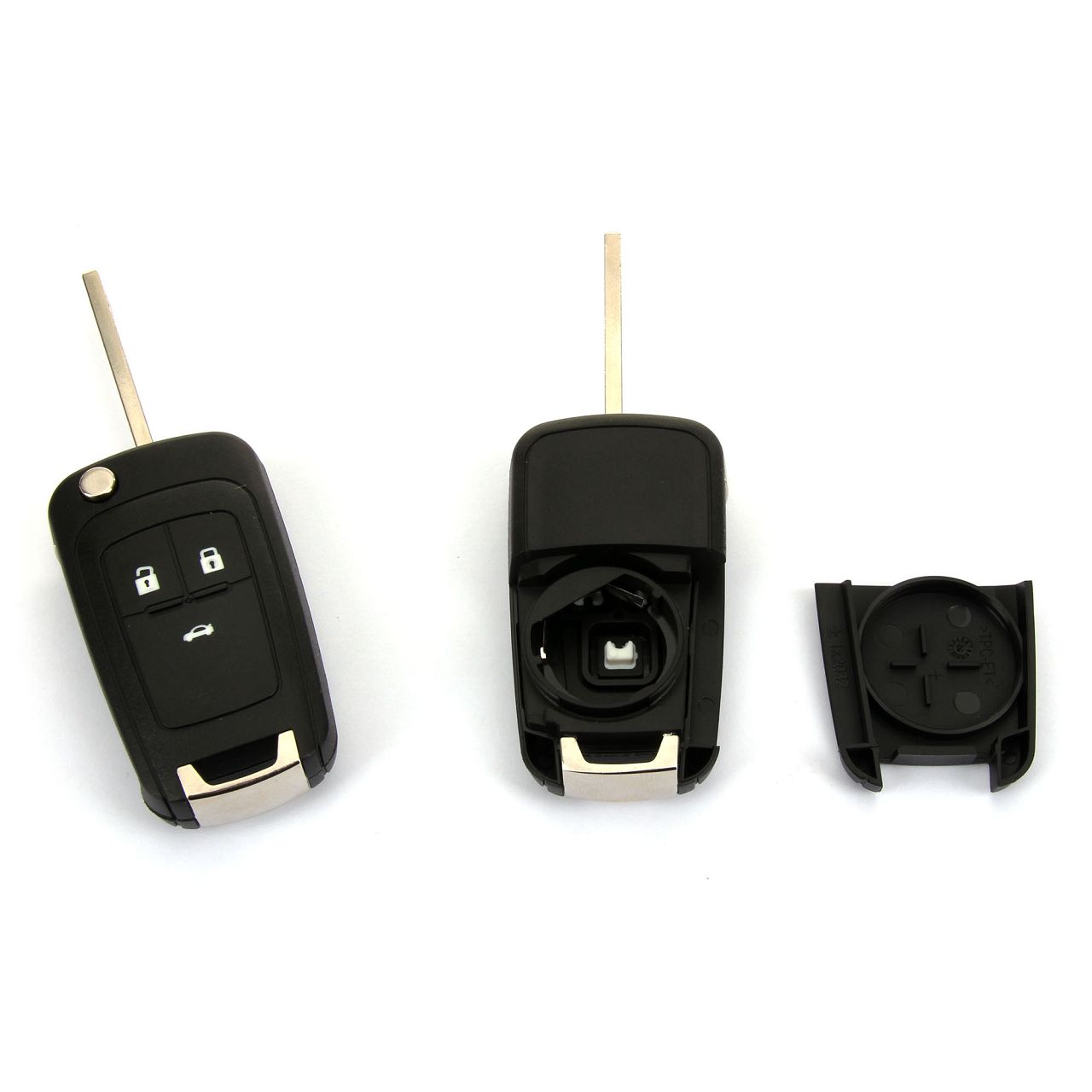 Rfc Ersatz 2 Knopf Schlüssel Gehäuse für Opel Astra J Insignia mk1 Fernbedienung 