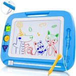 Zaubermaltafel Kunststoff Zauber Mal Magnet Tafel versch mit Stift Farben 