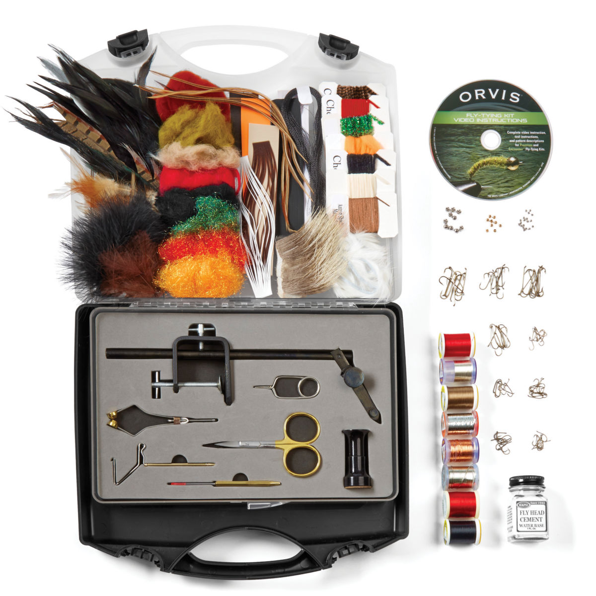 Orvis Premium Fly Tying Kit 