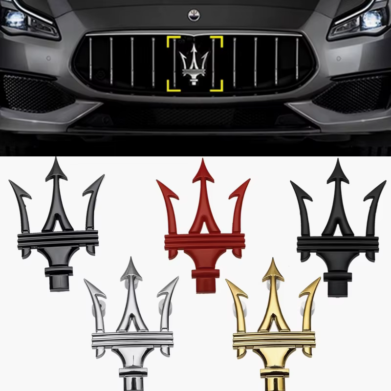 Maserati car grille badge emblem 