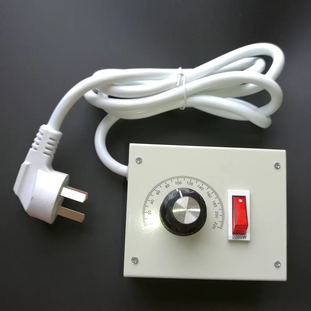 DC51 AC 220V DC 24V Prüf Ausrüstungen Schalter Motor Drehzahlregler Grau 