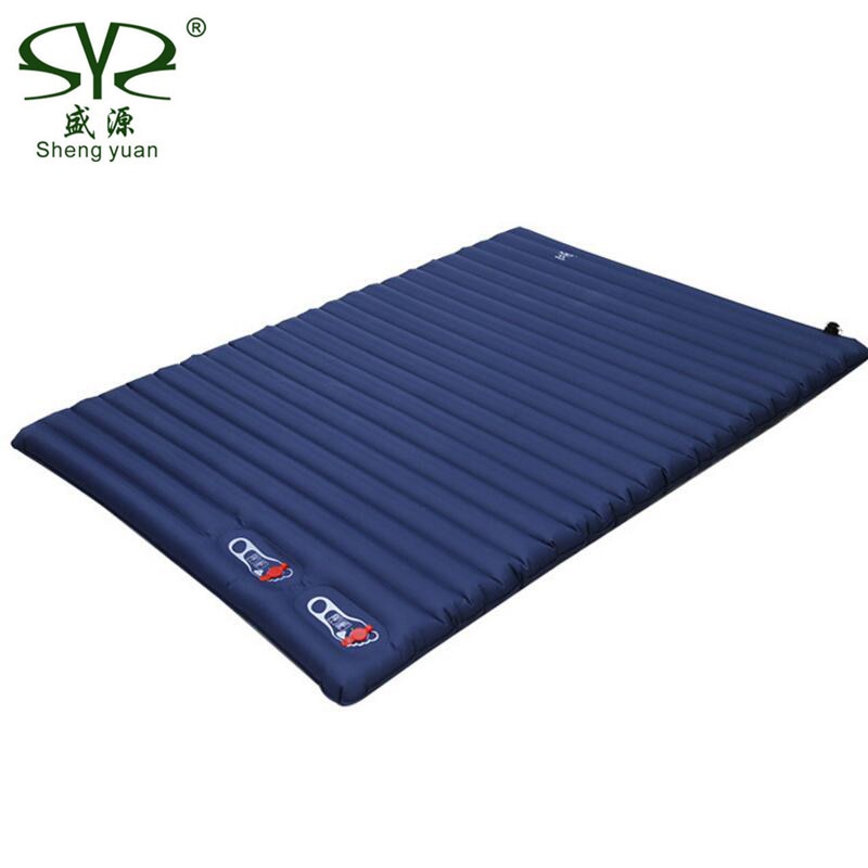 EocuSun Inflatable Air Mat Outdoor Tent Sleeping Pad Hiking Camping Mattress Bed 
