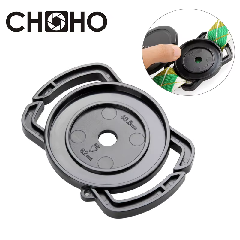 UK Camera Lens Cap keeper 52mm 58mm 67mm Universal Camera Lens Cap Buckle 
