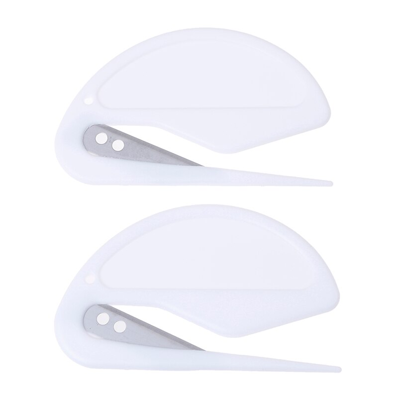 2pcs Economic safe open letter cutter envelope cutter letter opener blade 
