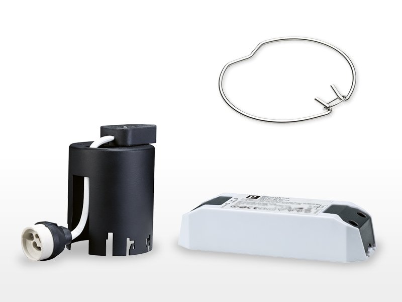 Paulmann 12V Einzelteile 99174 Rail System Light&Easy Spot Azur 1x35W GU5,3 Chro 