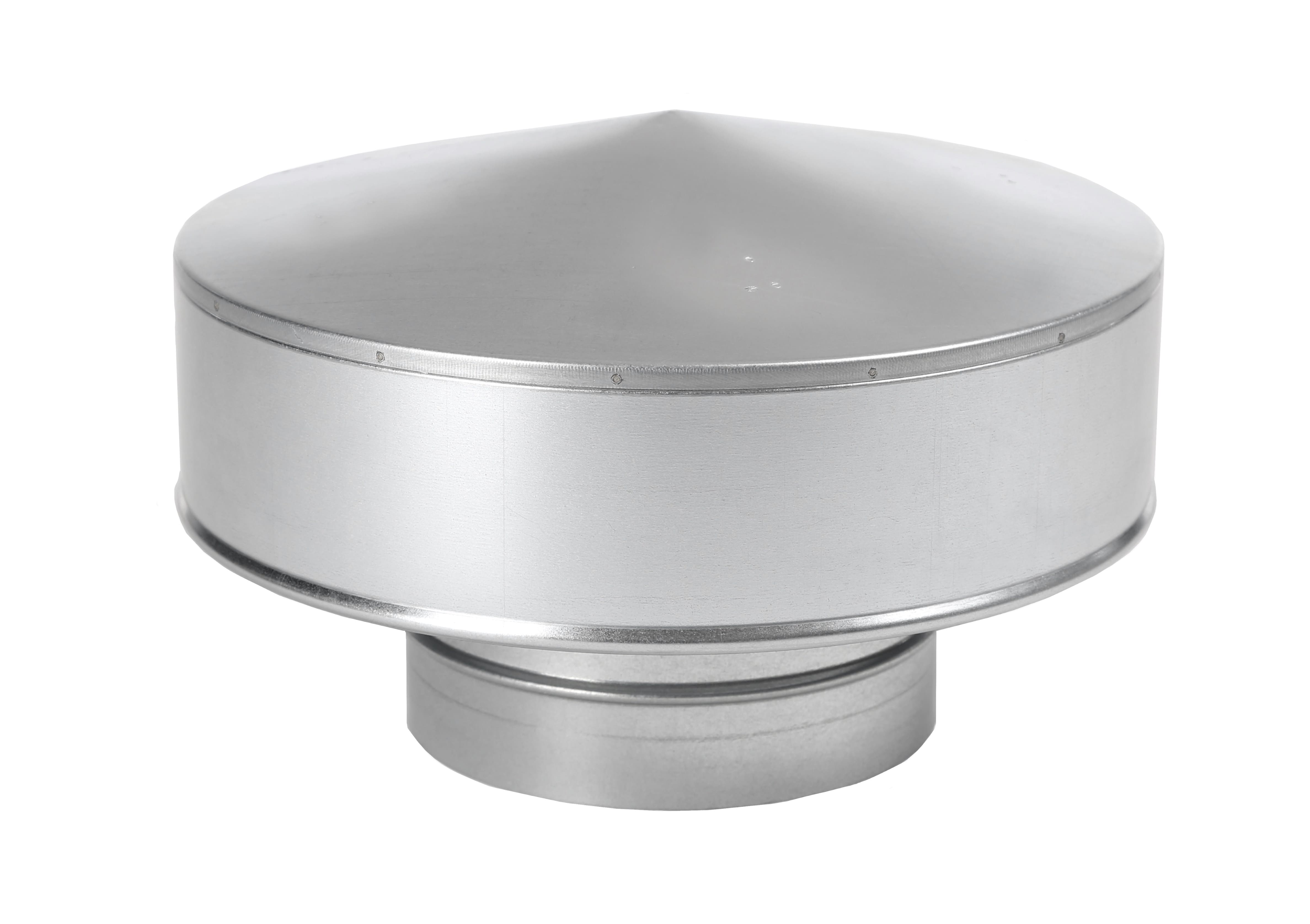 Lamellenhaube 250mm Ø für Außen-Frisch-und Fortluft mit Vogelschutzgitter 