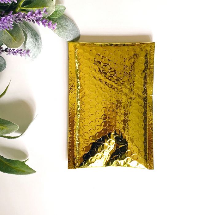 240 3M Foil Gold Metallic Bubble Mailers Padded Envelope Bags 8.5" x 11.25" 