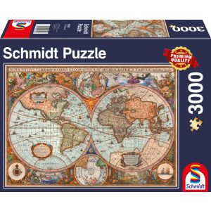 Schmidt Spiele 58289 Die Welt 1500 Teile Puzzle 