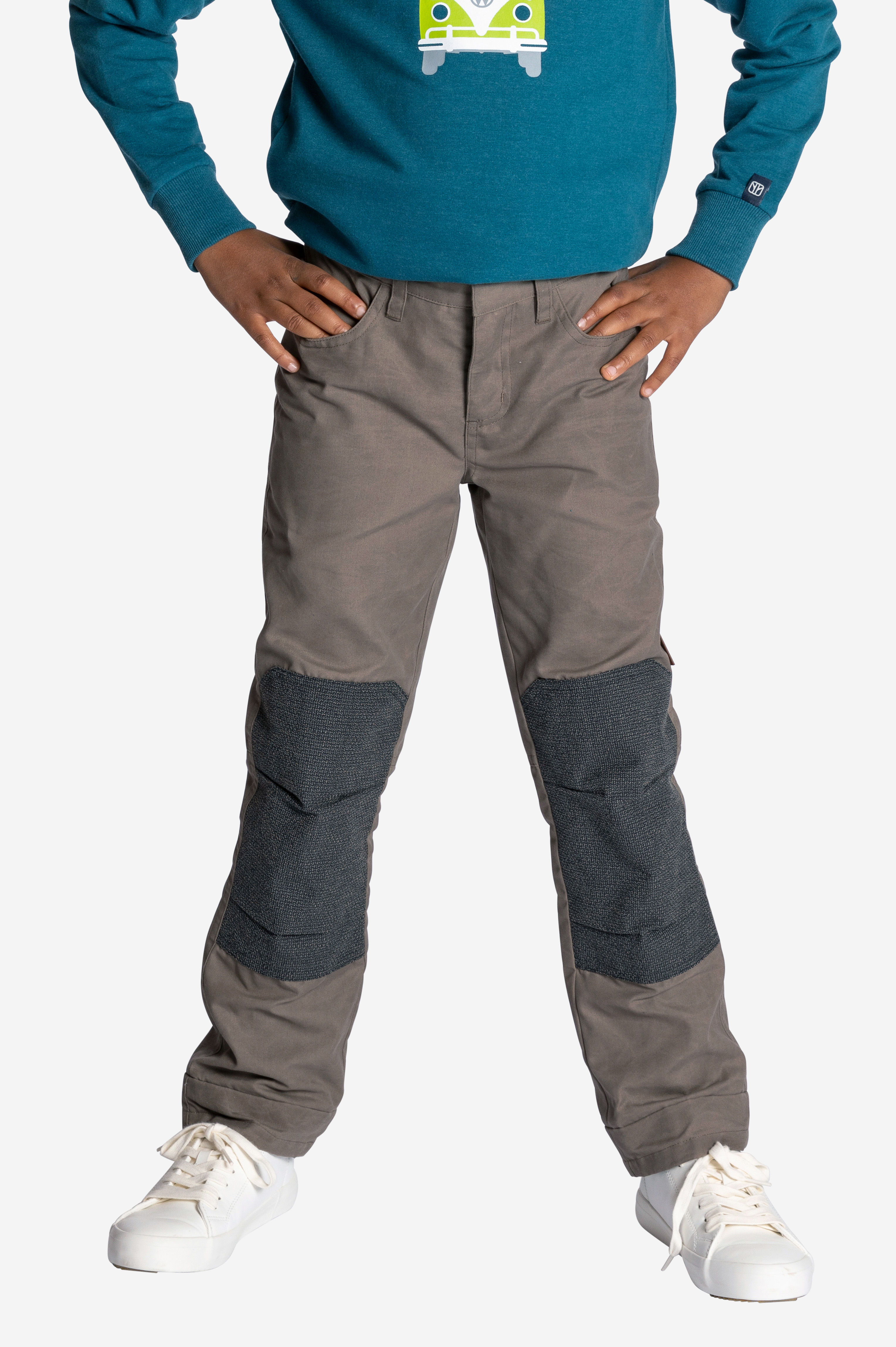 elkline WALDMEISTER Hose mit Besatz Verstärkung petrol 122 