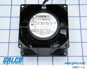 Square 8000N Series Sleeve Tubeaxial EBM PAPST    8880N    Axial Fan 230 VA 