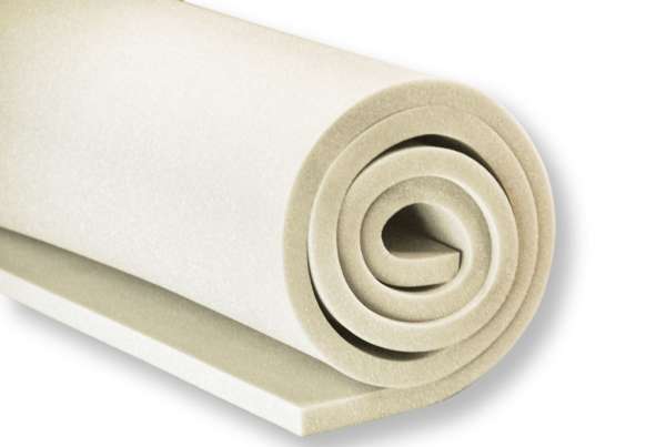 2 Schaumstoffplatten Schaumstoff Zuschnitt 100x100x1 cm günstig 