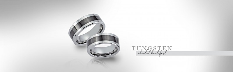 Wolfram Tungsten Freundschaftsring Partnerring Trauring x14130 