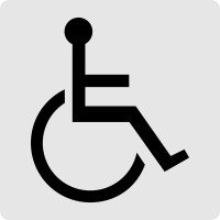 Schild Alu Piktogramm Fahrradverbot Selbstklebend 60x60mm 