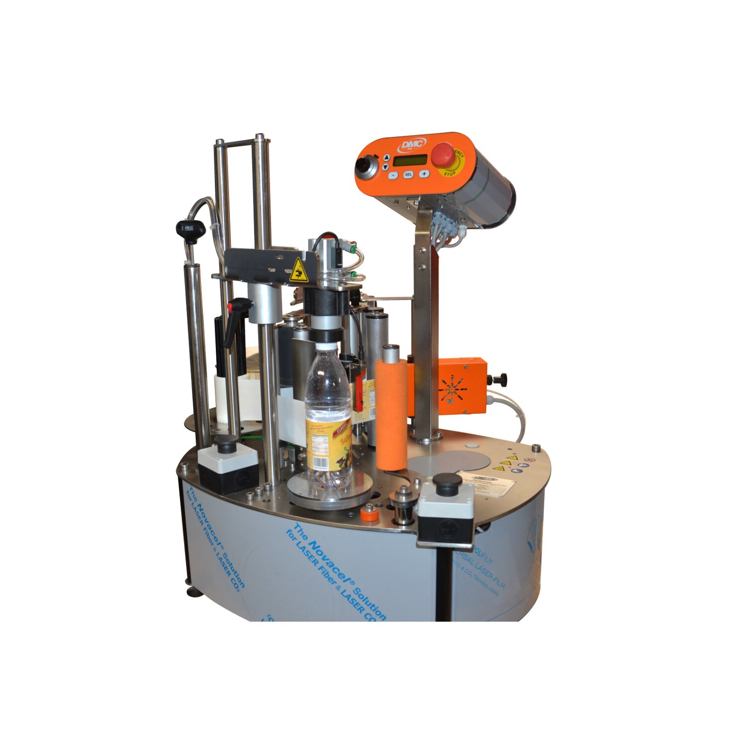 MT-50 Etikettierer Halbautomatisch Runde Flasche Labler Etikettiermaschine CE 