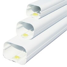 Wandanschlußstück TM 72 EXC für Kanal Klimaanlage Kabelkanal 