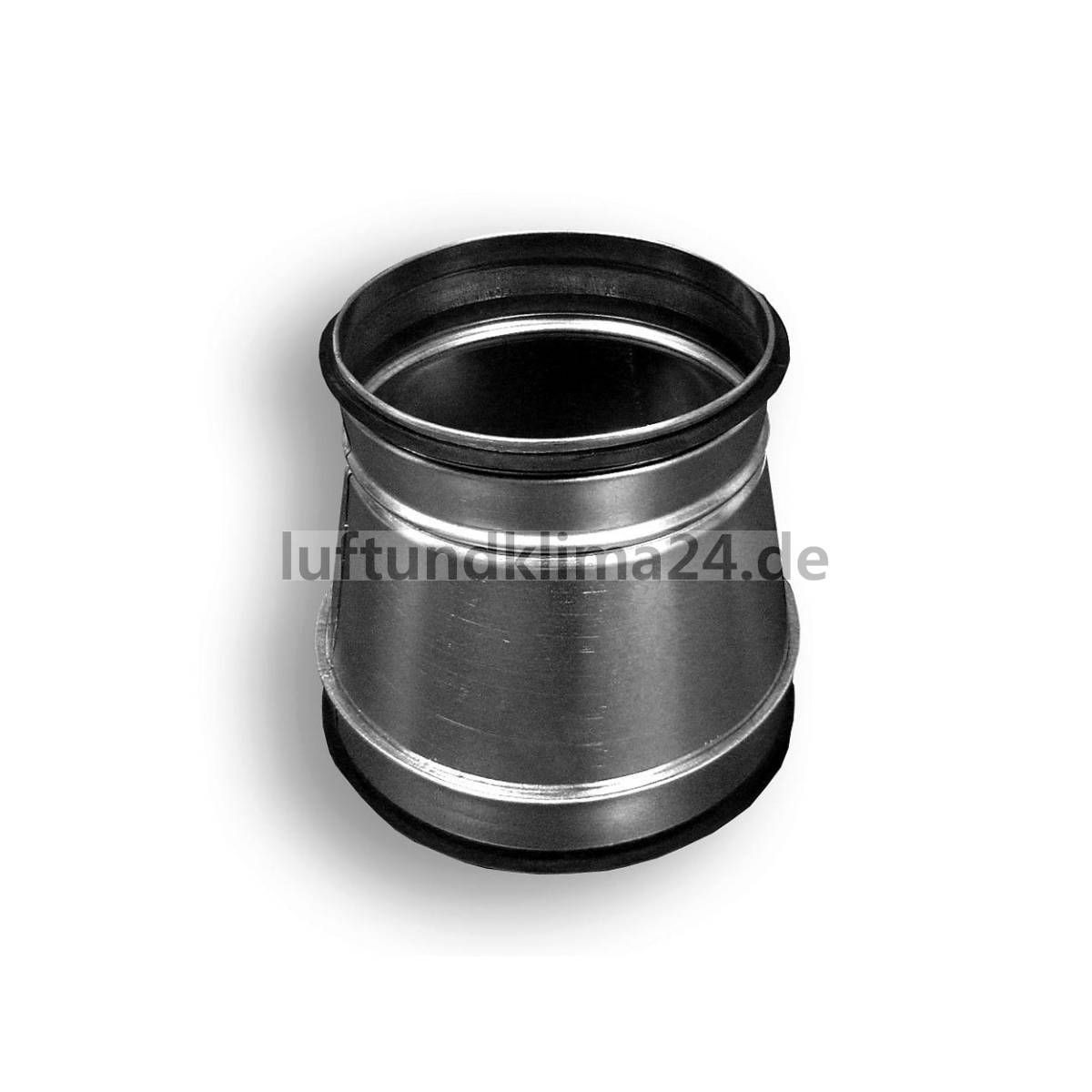 Reduzierstück Wickelfalzrohr Lippendichtung Gummilippe Reduzierung Lüftung 