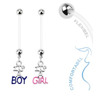 Brust Piercing Schmuck Stecker mit vielen kleinen Spitzen Rand Schild Hufeisen 