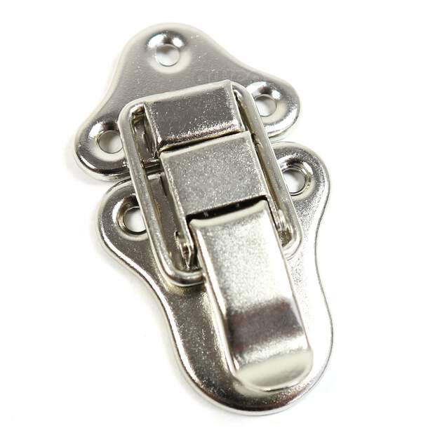 8x Kisten-Koffer-Schloss-Verschluss mittel Schnapp-Aufbau-Schloss Adam Hall 1607 