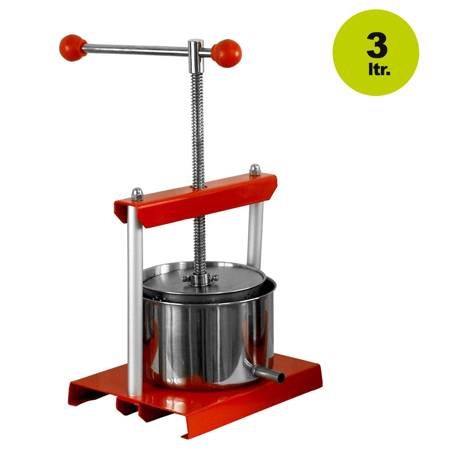 18L Obstpresse Obstmühle Obstmühle Fruchtpresse Obstmuser Handbetriebene 6L 