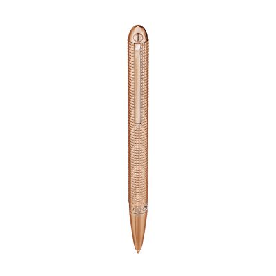 Kugelschreiber Davidoff Paris Pen Platiert Rotgold 22878 Ballpoint Rose Gold 