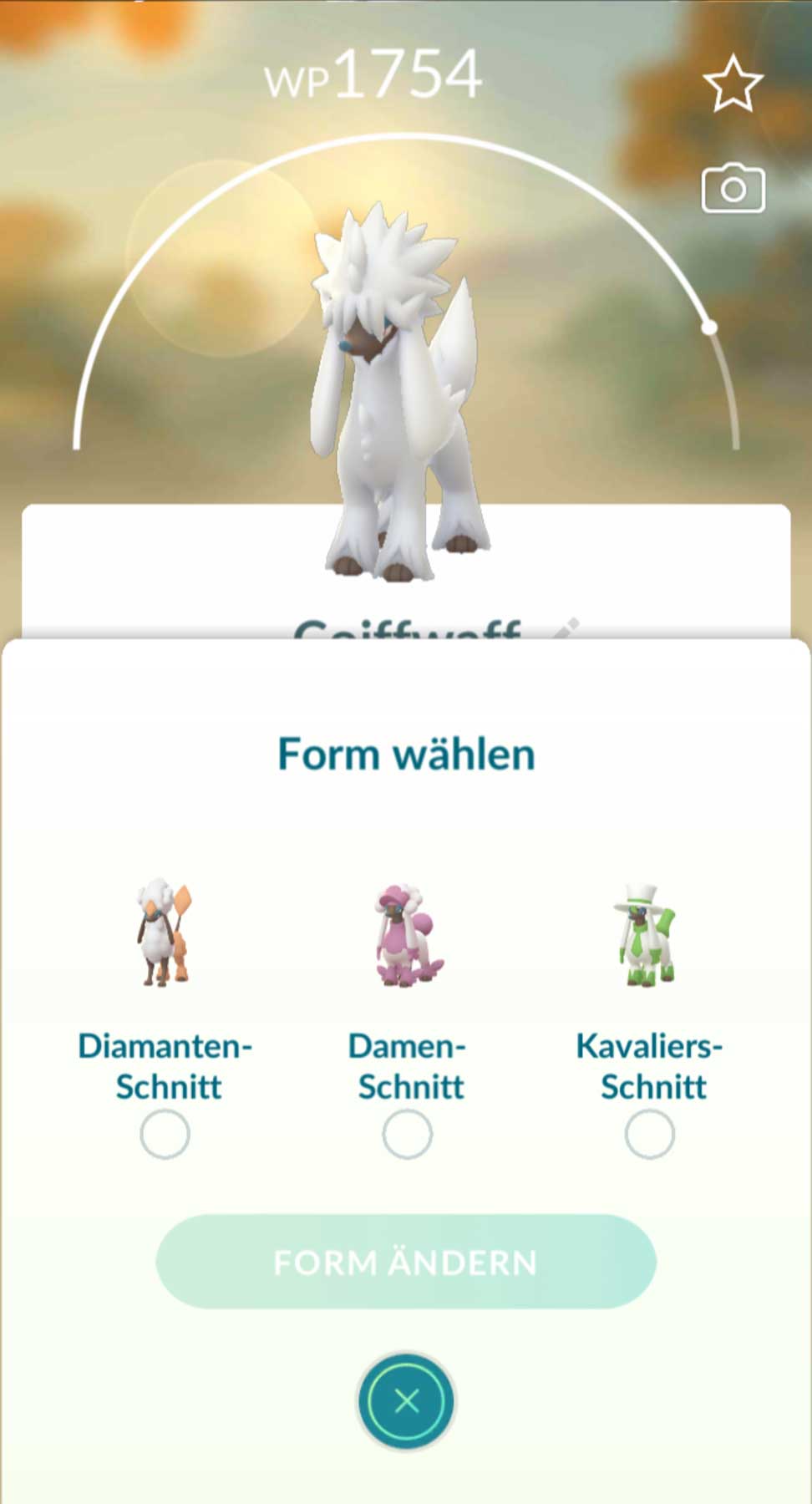 Pokémon Go Coiffwaff Fräulein-Schnitt Amerika Pokémon 