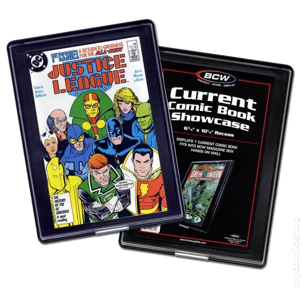 1 BCW Current/Modern Comic Book Showcases Wall Mountable Display Frame 
