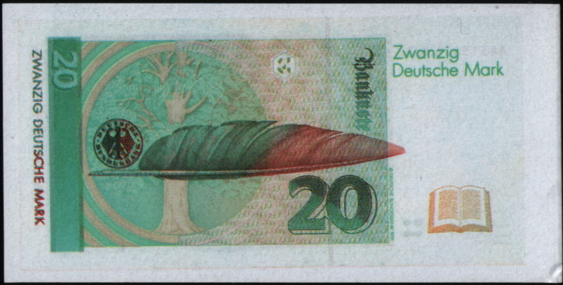 10 x 50 MARK § SPIELGELD 500 DM BBk1 