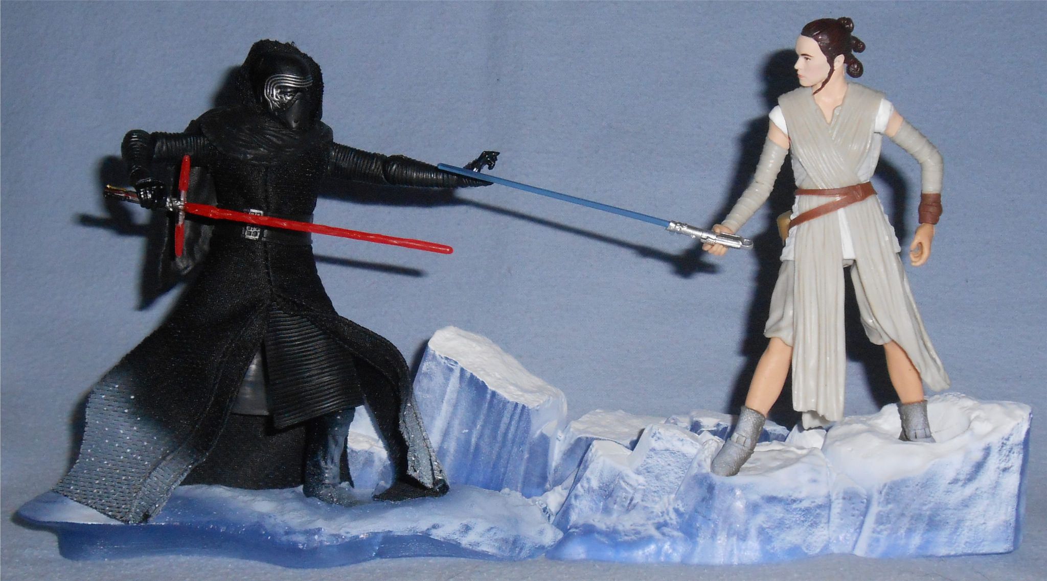 Star Wars Black Series Titanium Series Diecast Figur Rey Starkiller Base 