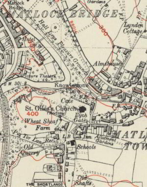 Old Ordnance Survey Map Garston 1891 Lancashire Sheet 113.12 1905 