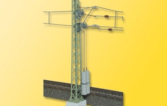 Höhe 115 mm Viessmann 4114 Abpannmast H0 